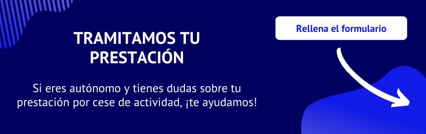 Banner prestación cese actividad autónomos