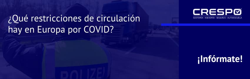 Banner Restricciones circulación por COVID